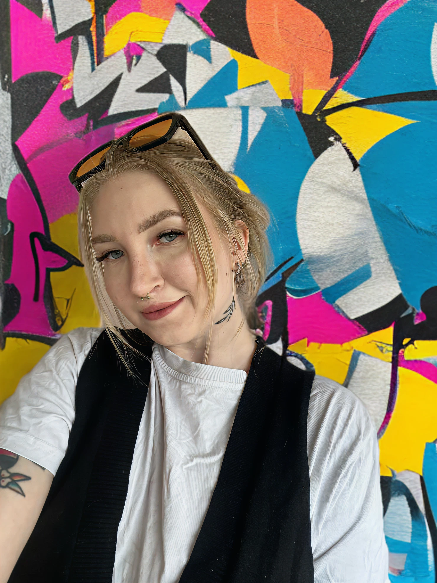 Portrait of Anu, junior UX/UI designer, featured on the About page